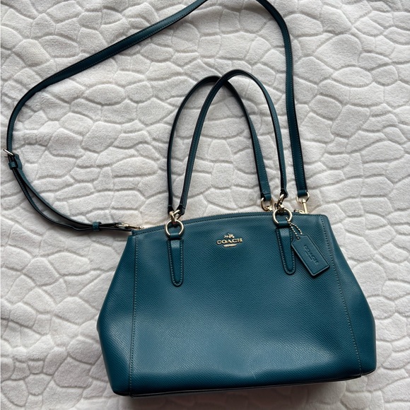 Coach Handbags - Coach Small Christie Carryall in Crossgrain leather